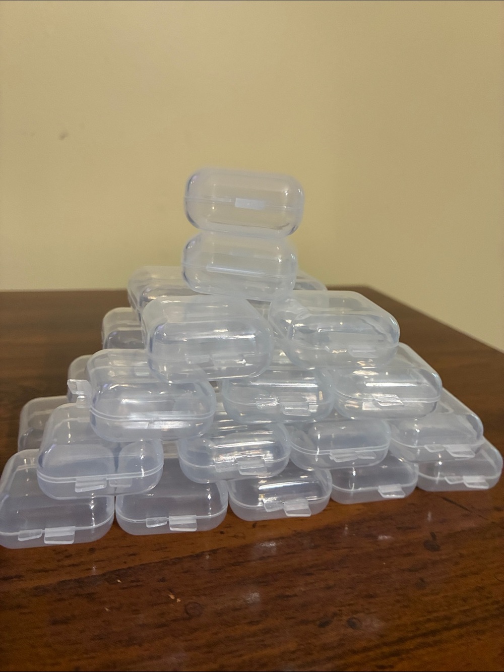 Jewelry/Pin/Gem/Bead Clear Storage Boxes (30 count)